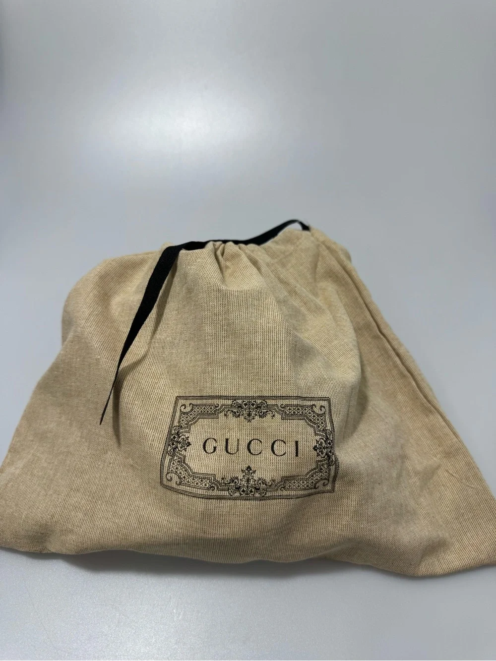 Gucci Ophidia Round Mini Backpack White